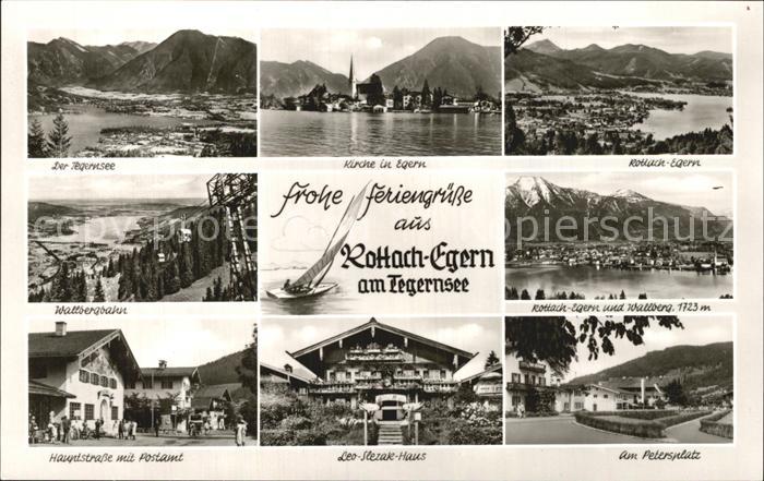 Rottach-Egern Kirche Petersplatz Hauptstrasse