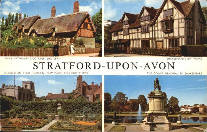 Stratford-Upon-Avon Anne Hathaways Cottage Shottery Chapel