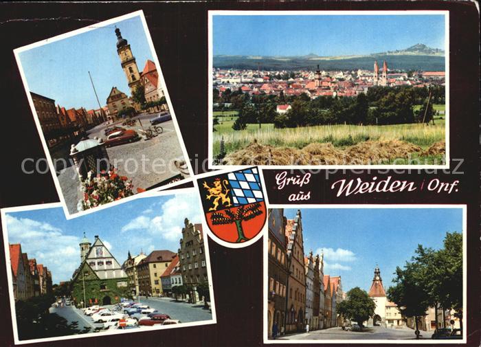 Weiden Oberpfalz Teilansichten Tor