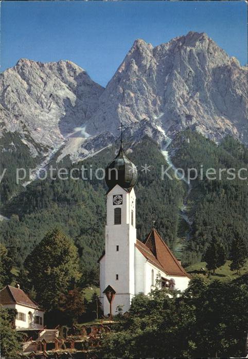 Grainau Dorfkirche Waxenstein