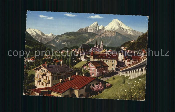 BERCHTESGADEN Bayern Stein. Meer Watzmann