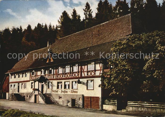 Schoenberg Seelbach Gasthof Pension zum Loewen