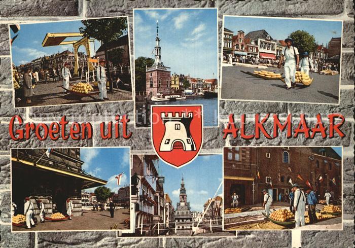 Alkmaar Teilansichten Hafen