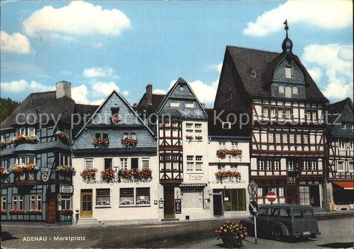Adenau Ahrweiler Rheinland-Pfalz Marktplatz