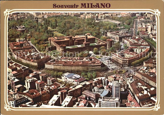 Milano Castello Sforzesco Il parco