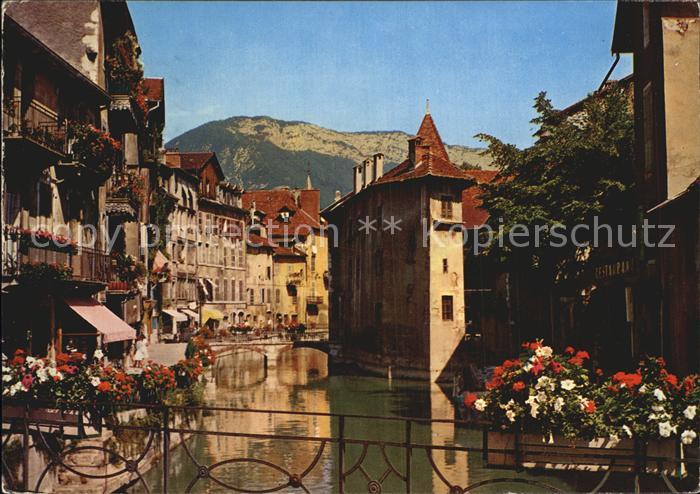 Annecy Haute-Savoie Thiou et les vieux quartiers