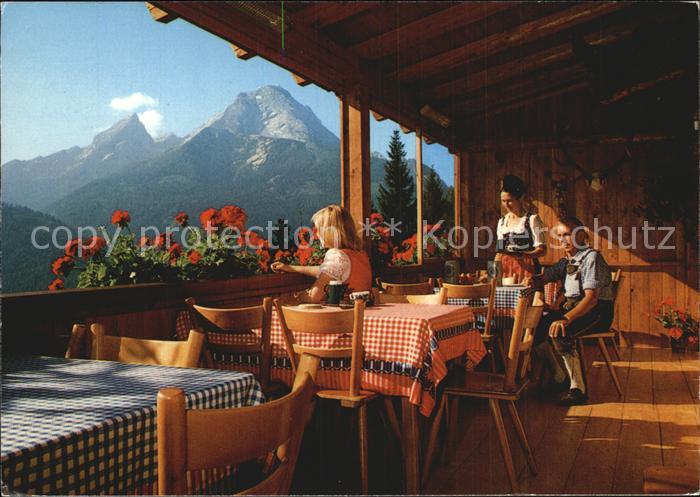 Bad Reichenhall Berggaststaette Soeldenkoepfl Soleleitungsweg