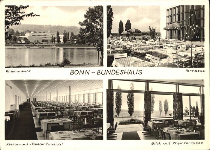 Bonn Rhein Bundeshaus Terrasse Rheinterrasse Restaurant