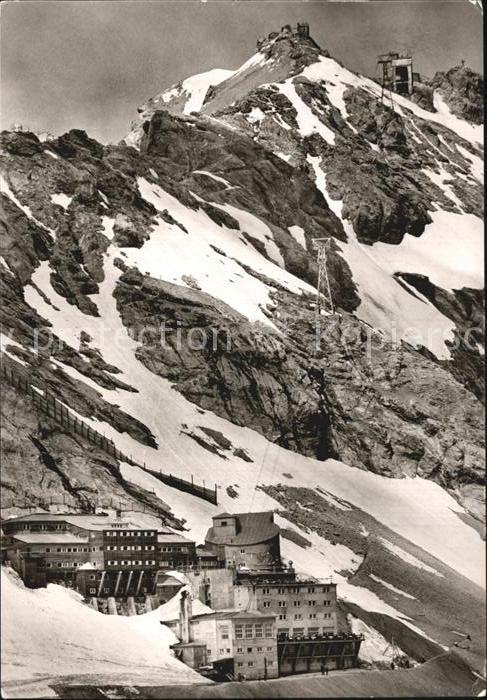 Zugspitze Seilbahn Hotel Schneefernerhaus Muenchner Haus
