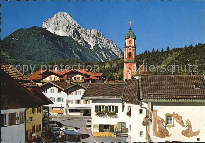 Mittenwald Bayern Wettersteinspitze