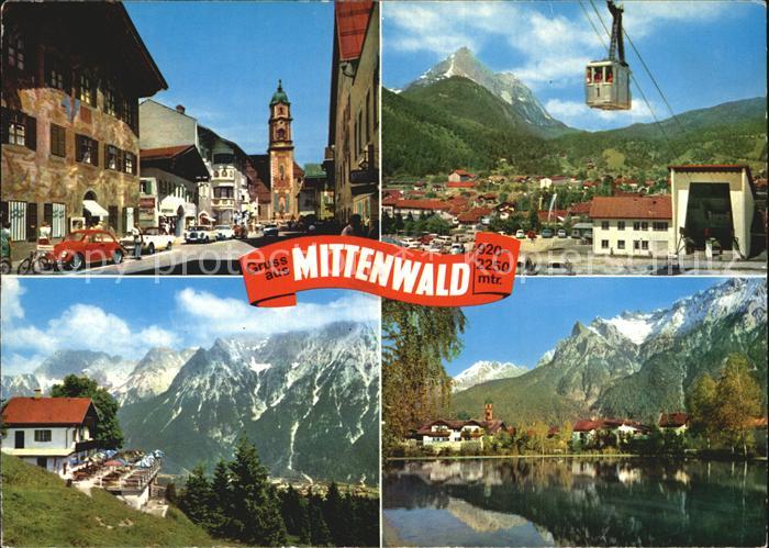 Mittenwald Bayern Seilbahn See