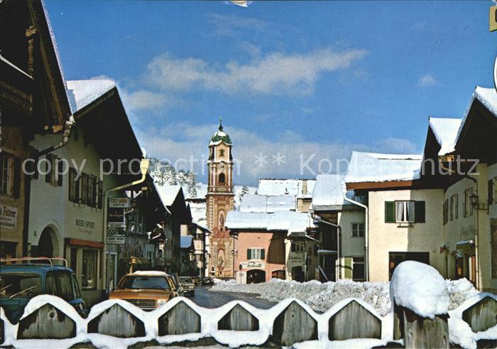 Mittenwald Bayern Pfarrkirche