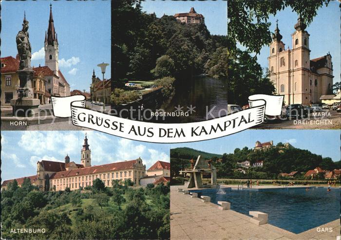 Rosenburg-Kamp Horn Altenburg Gars Maria-Drei-Eichen