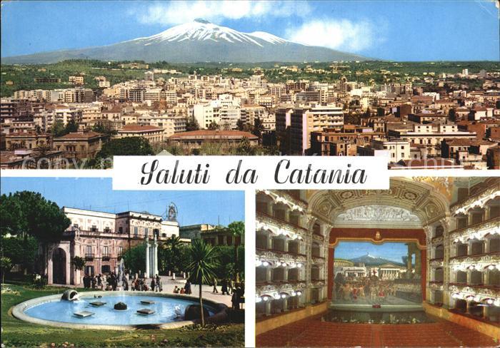 Catania Brunnen Theater Inneres