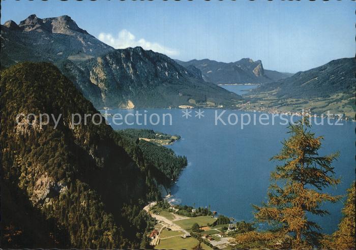 Attersee Weissenbach Unterach Mondsee Schafberg