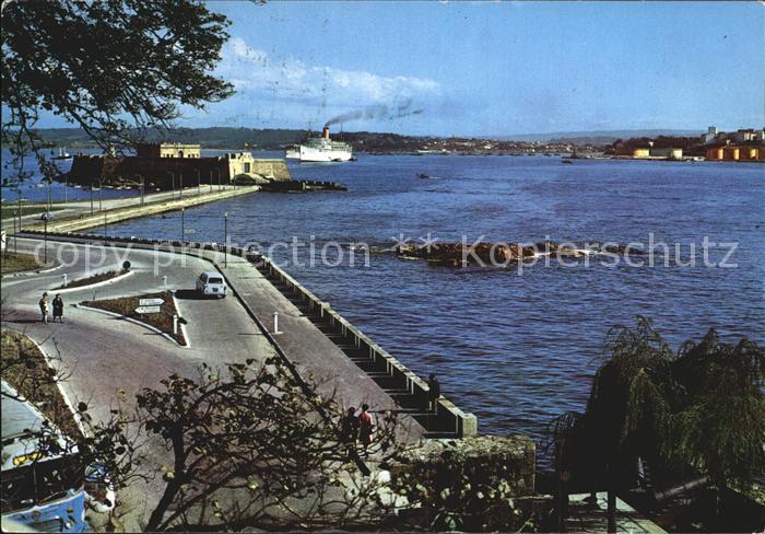 La Coruna Promenade Saint Anton Castle