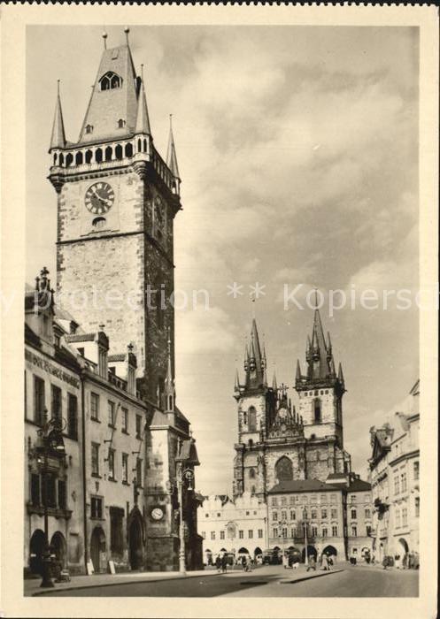 Praha Prahy Prague Rathaus
