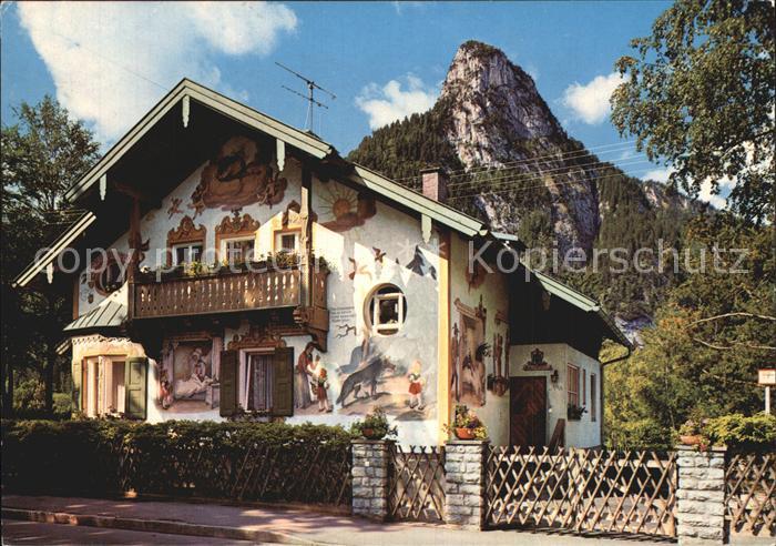 OBERAMMERGAU Bayern Roetkaeppchenhaus