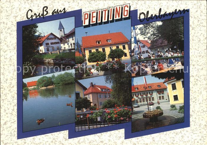 Peiting Brunnen Cafe Teilansichten