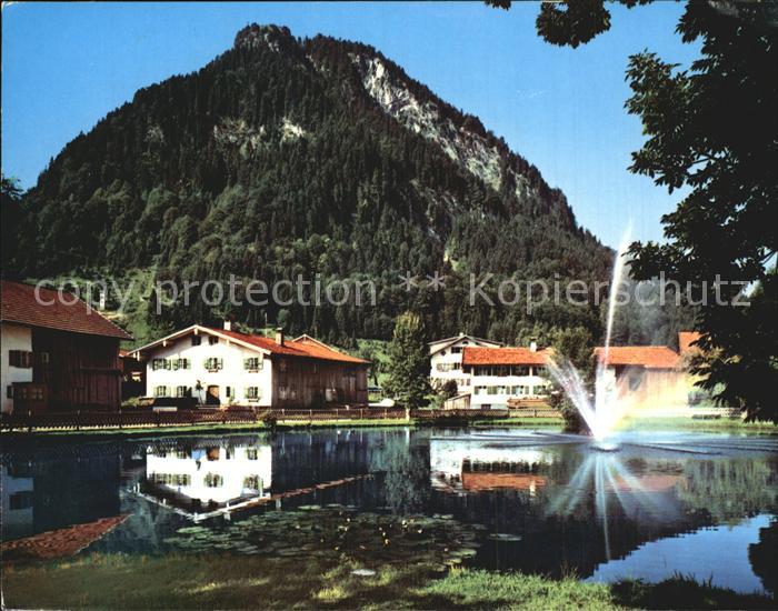 Pfronten Ostallgaeu Bayern Kienberg Weiher