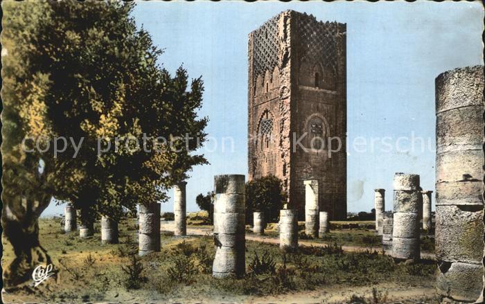 Rabat Marokko La Tour Hassan