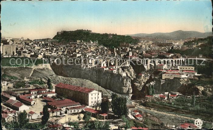 Constantine Algerien Le Bardo et I'Entrèe des Gorges