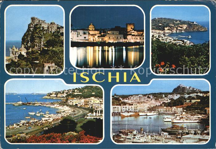 Ischia Hafen Altstsadt