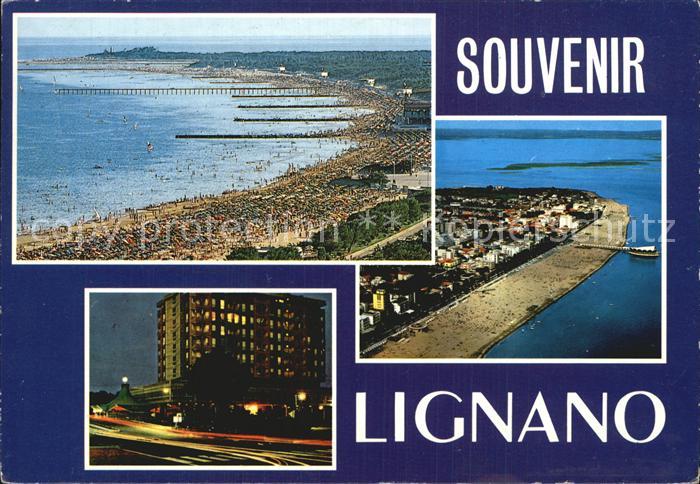 Lignano Fliegeraufnahme Strand