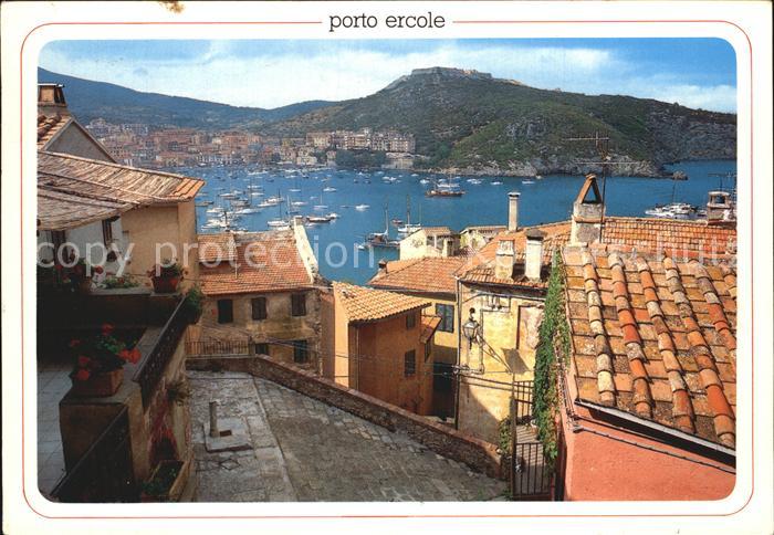 Ercole Blick ueber die Stadt zum Hafen