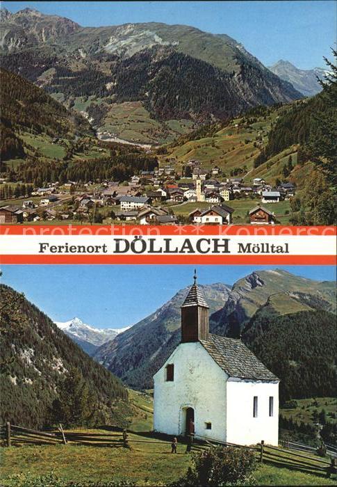 Doellach Kaernten Teilansicht mit Ranacher Kirche