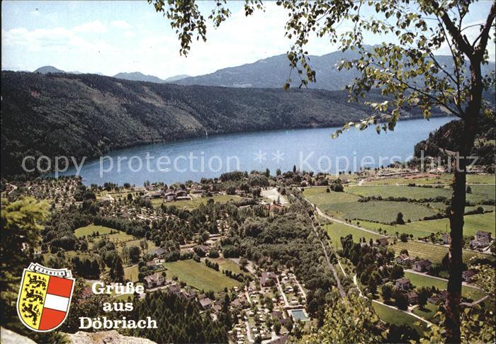 Doebriach Millstaettersee Blick auf den See