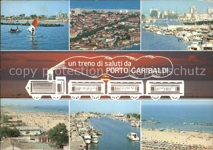 Porto Garibaldi Strand Hafen