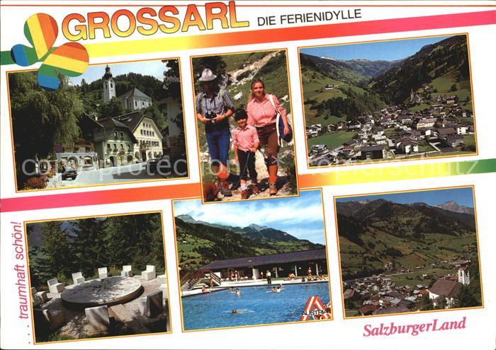 Grossarl Stadtplatz Freibad Grillplatz