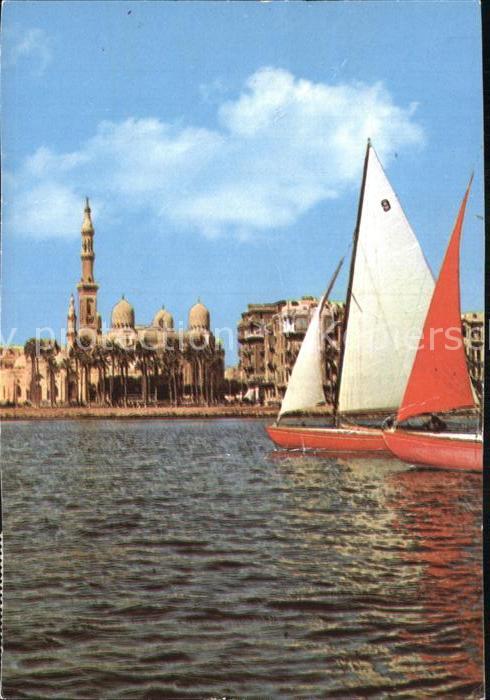 Alexandria Alexandrie Aegypten Blick von der Seeseite