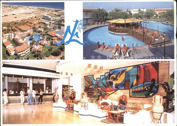 Rhodes Rhodos Greece Hotel Lydia Maris Geamtansicht mit Pool