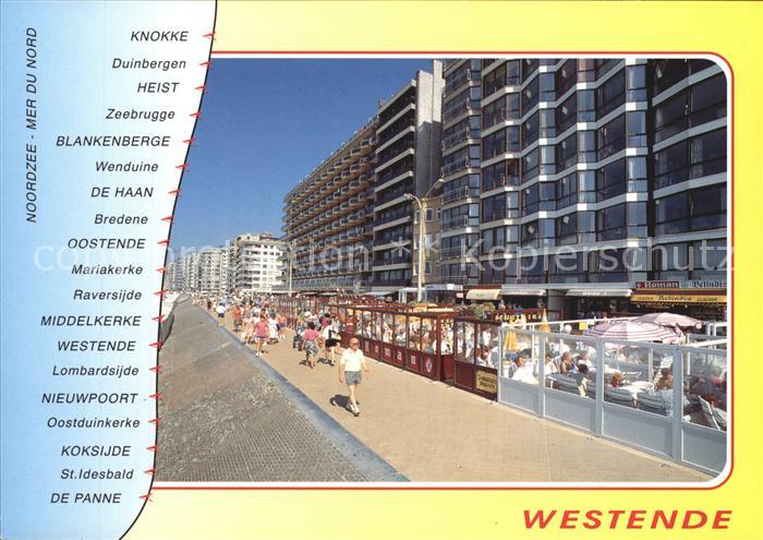 Westende Promenade