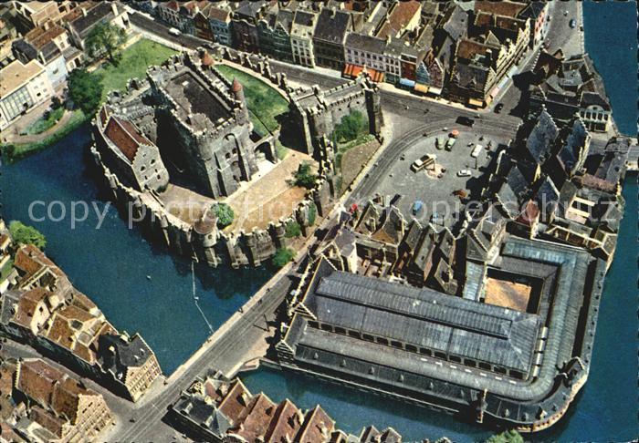 Gent Gand Flandre Fliegeraufnahme