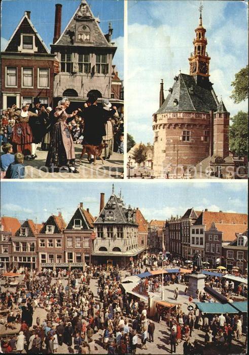 Hoorn Stadtansichten mit Marktplatz