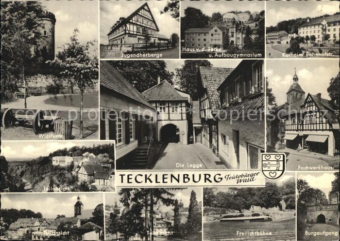 Tecklenburg Steinfurt NRW Wierturm Freilichtbuehne Jugendherberge Kurheim Fachwe
