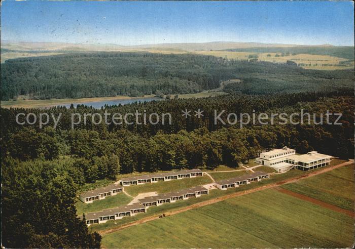 Herbstein Fliegeraufnahme Kolping Feriendorf