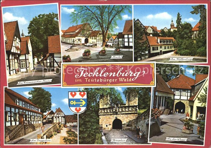 Tecklenburg Steinfurt NRW Markt Burgtor Legge