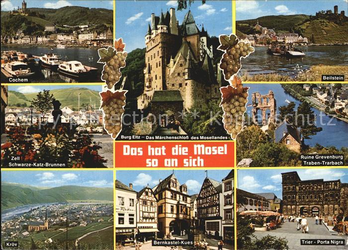Kroev Mosel Burg Eltz Cochem Beilstein