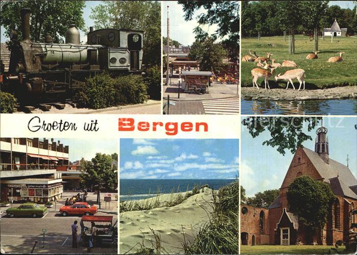 Bergen aan Zee Duene Dampflokomotive
