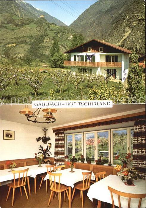 Naturns Tschirland Gaulbach Hof