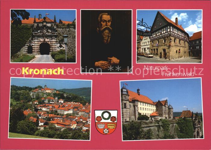 Kronach Oberfranken Stadtansicht