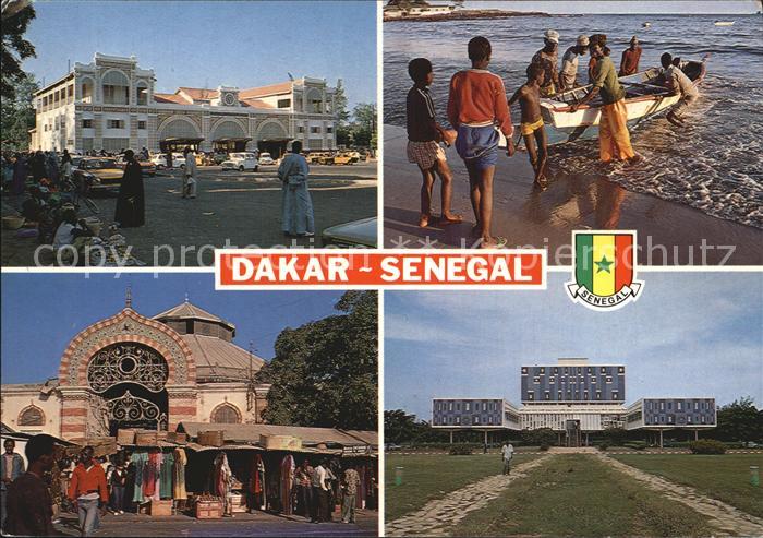 Dakar Bahnhof Kremel-Markt Universitaet