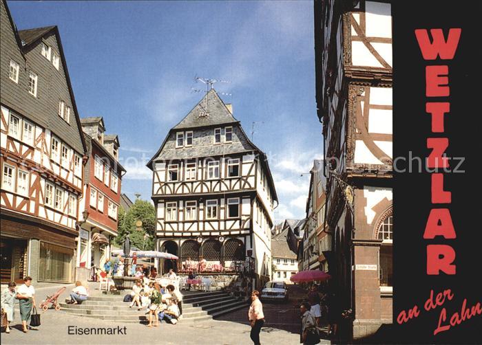 WETZLAR Lahn Hessen Eisenmarkt