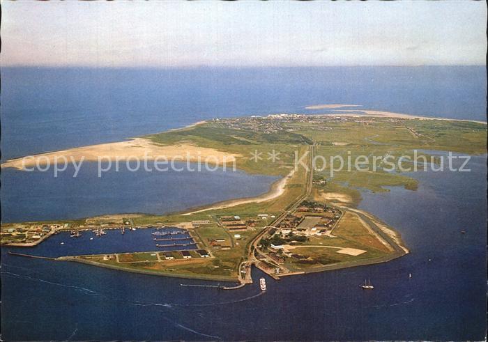 BORKUM Nordseebad Niedersachsen Fliegeraufnahme