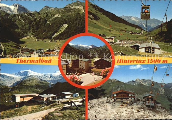 Hintertux Zillertal Seilbahn Gesamtansicht