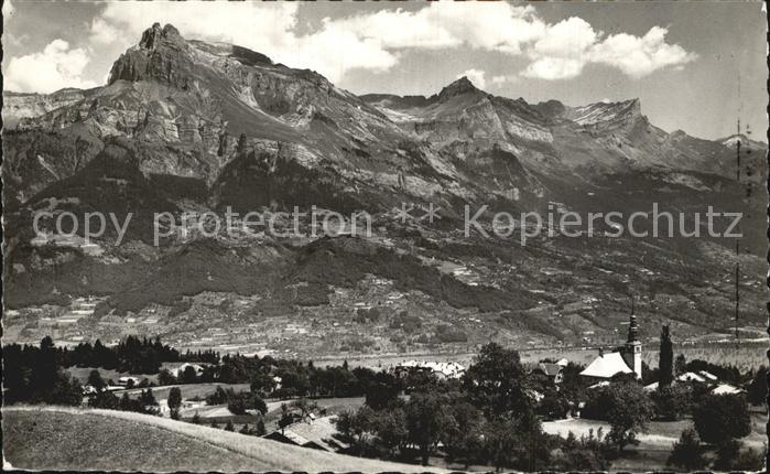 Combloux et les Aiguilles de Warrens